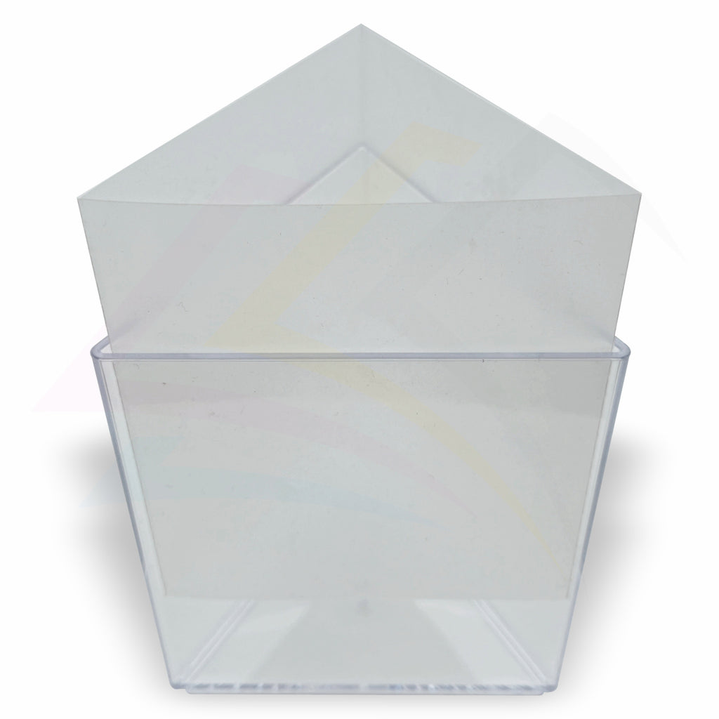 TP02-12 Trio Pen Pot with Liner –  91x84mm Photo Insert - Blank or Printed - Pack of 12