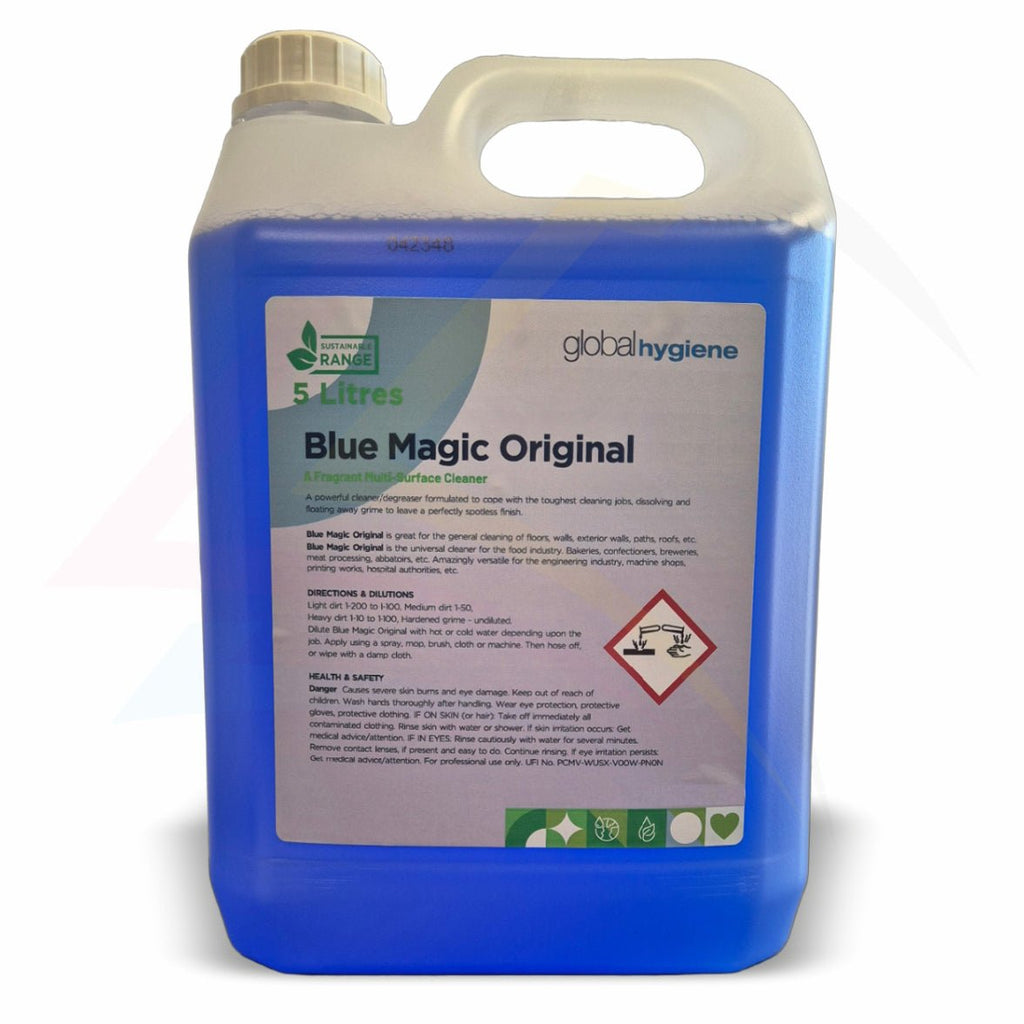Blue Magic Original Food Safe Hard Surface Cleaner & Degreaser – 5 Litre