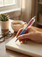 CPRO Clear 96x36mm Photo Insert Ball Point Pen - Blank or Printed